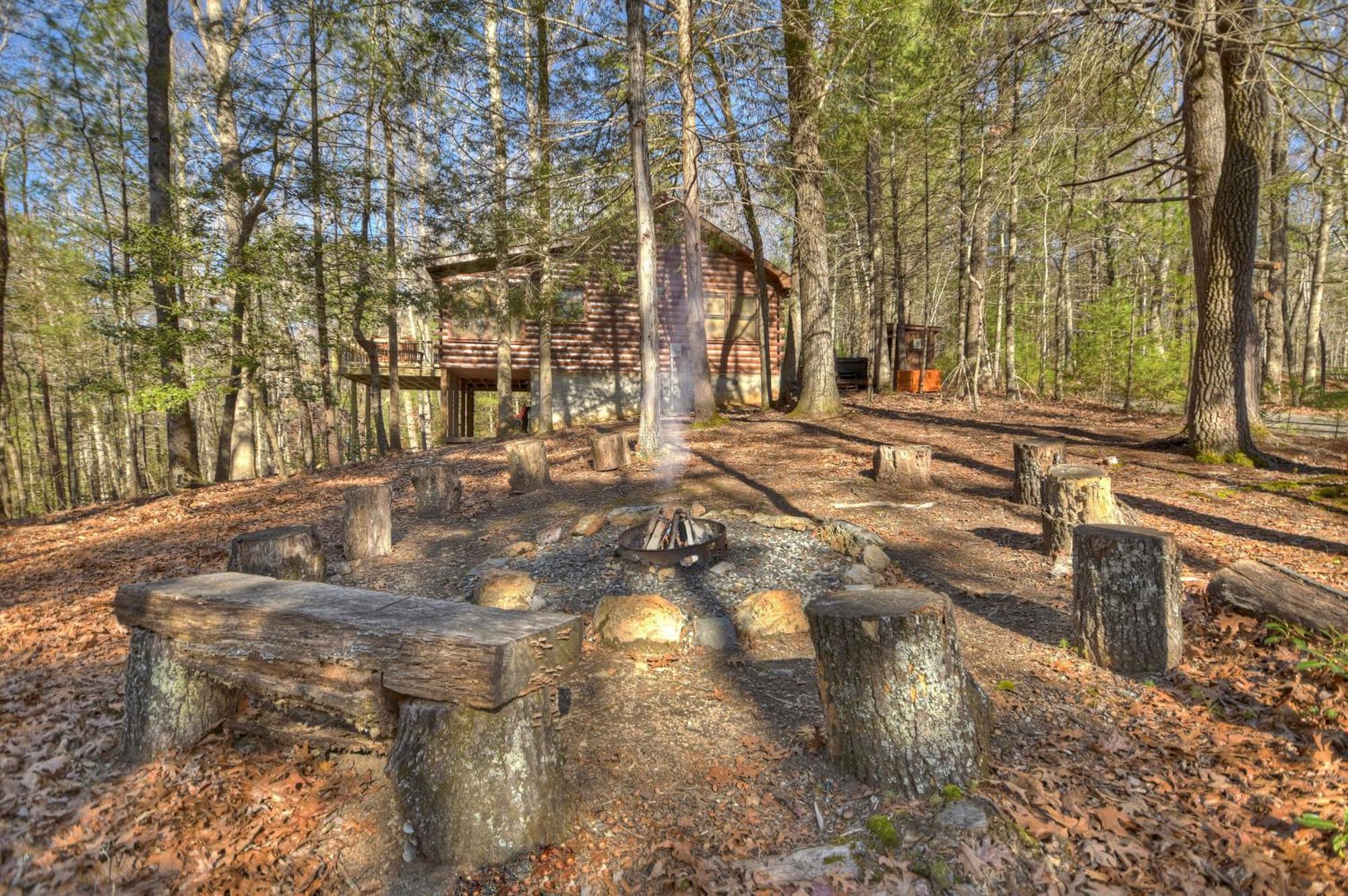 Knotty Pines Pet-Friendly Gas Fireplace Plus A Firepit Cherry Log Eksteriør billede